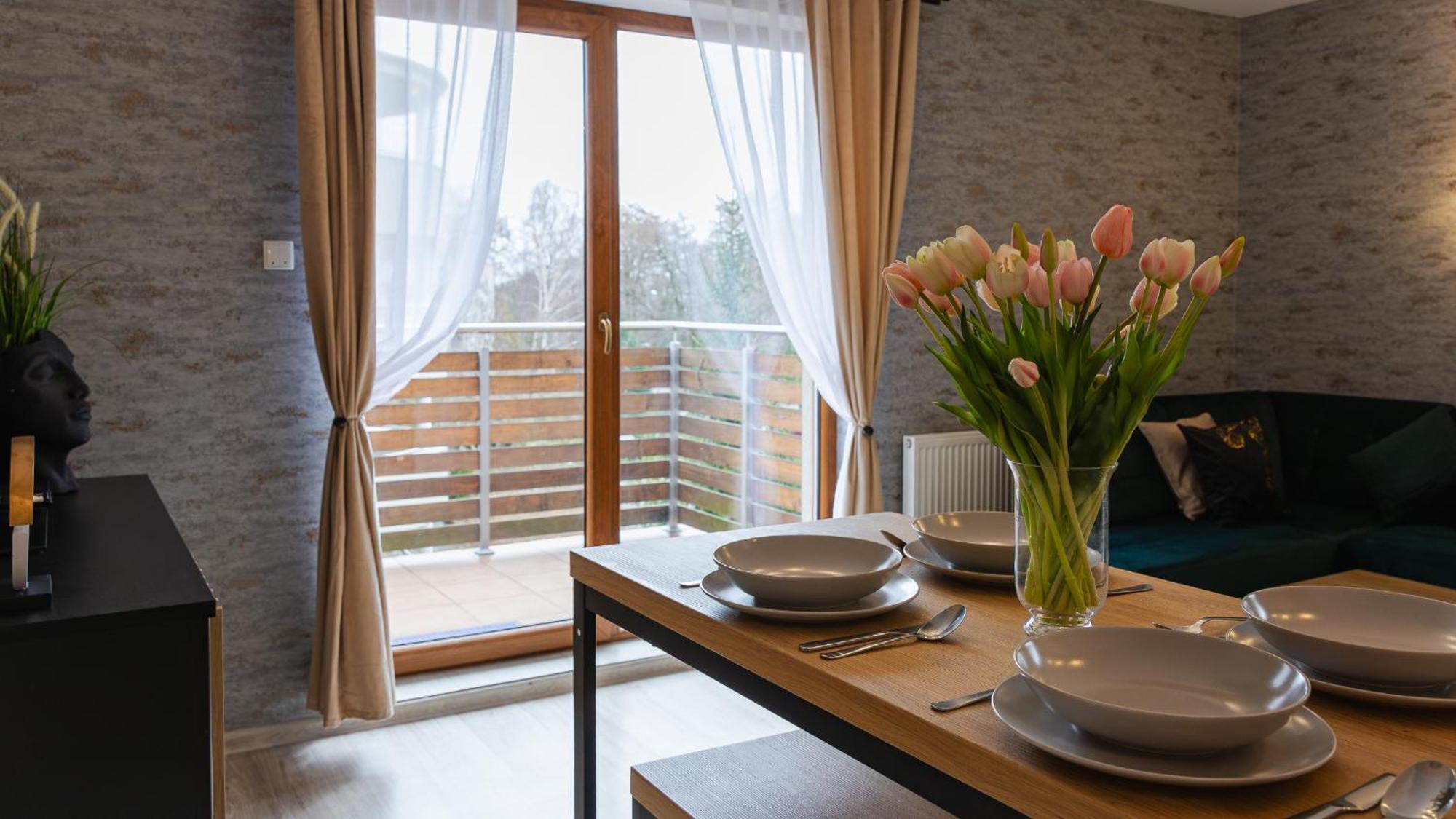 Apartamenty Sun & Snow Wczasowa W Sasiedztwie Lasu I Morza 乌斯特卡 外观 照片